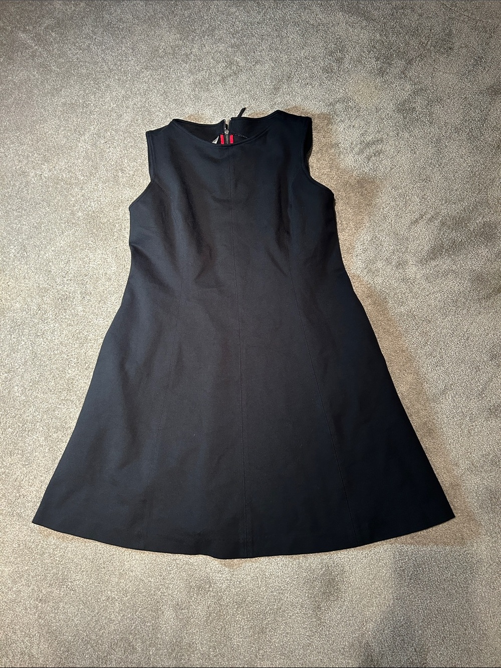 SPANX Black Sleeveless Mini A-Line Dress